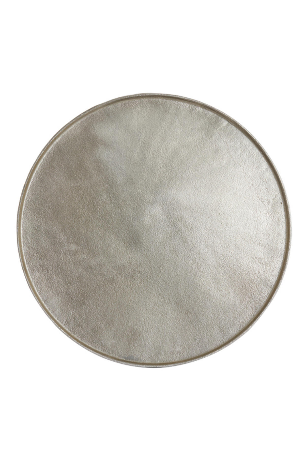 SCHALE Maes Gold Ø60/1,5 cm - Goldfarben, Metall (60/1.5cm) - Light & Living