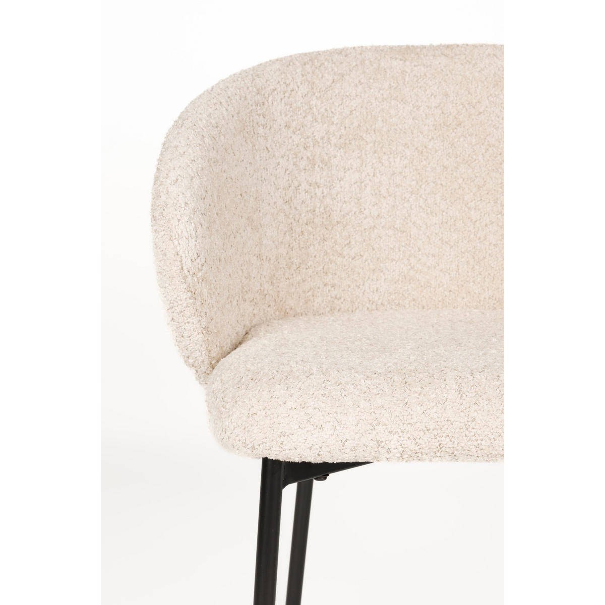 ESSZIMMERSTUHL Ayle Creme/ Weiß - 2 er Set - Weiß, Kunststoff (58/70/48cm) - Housecraft Living