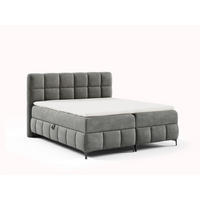 BOXBETT Sophie In Salvador - Graphitfarben, Holzwerkstoff/Textil (120/200cm) - Fun Möbel