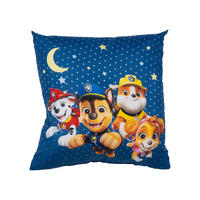 KINDERKISSEN Paw Patrol Mond & Sterne Blau 40 x 40 cm - Blau, Textil (40/40cm) - Paw Patrol
