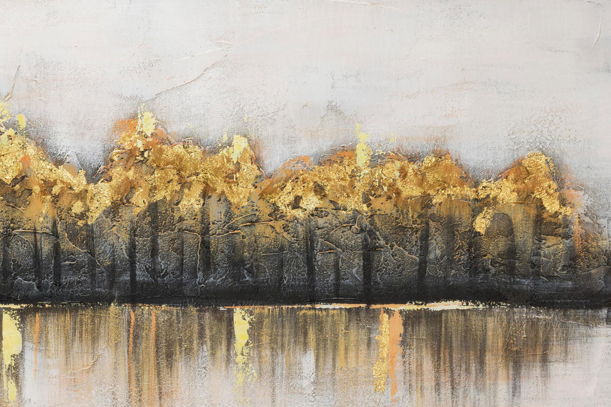 ÖLGEMÄLDE 120/60 cm - Braun, Holz/Textil (1.98/60cm) - KUNSTLOFT