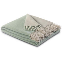 TAGESDECKE Plaid salvia-creme 130 x 170cm - Creme, Textil (130/200cm) - Biederlack