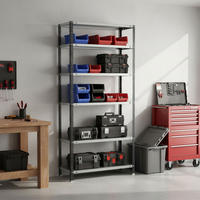 SCHRAUBREGAL PANDA TALL | HxBxT 200x80x50cm | 6 Fachböden | Fachlast 100kg | Anthrazit-Weiß - Anthrazit, Metall (80/200/50cm) - PROREGAL