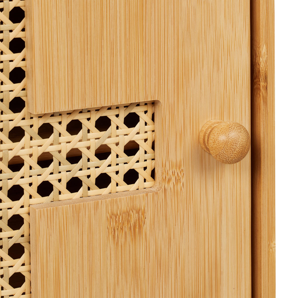 MEDIZINSCHRANK - Hellbraun, Holz/Holzwerkstoff (28/28/16cm) - Relaxdays