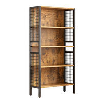 BÜCHERREGAL, braun 74/30/155 cm - Braun, Holzwerkstoff (74/155/30cm) - Rebiko