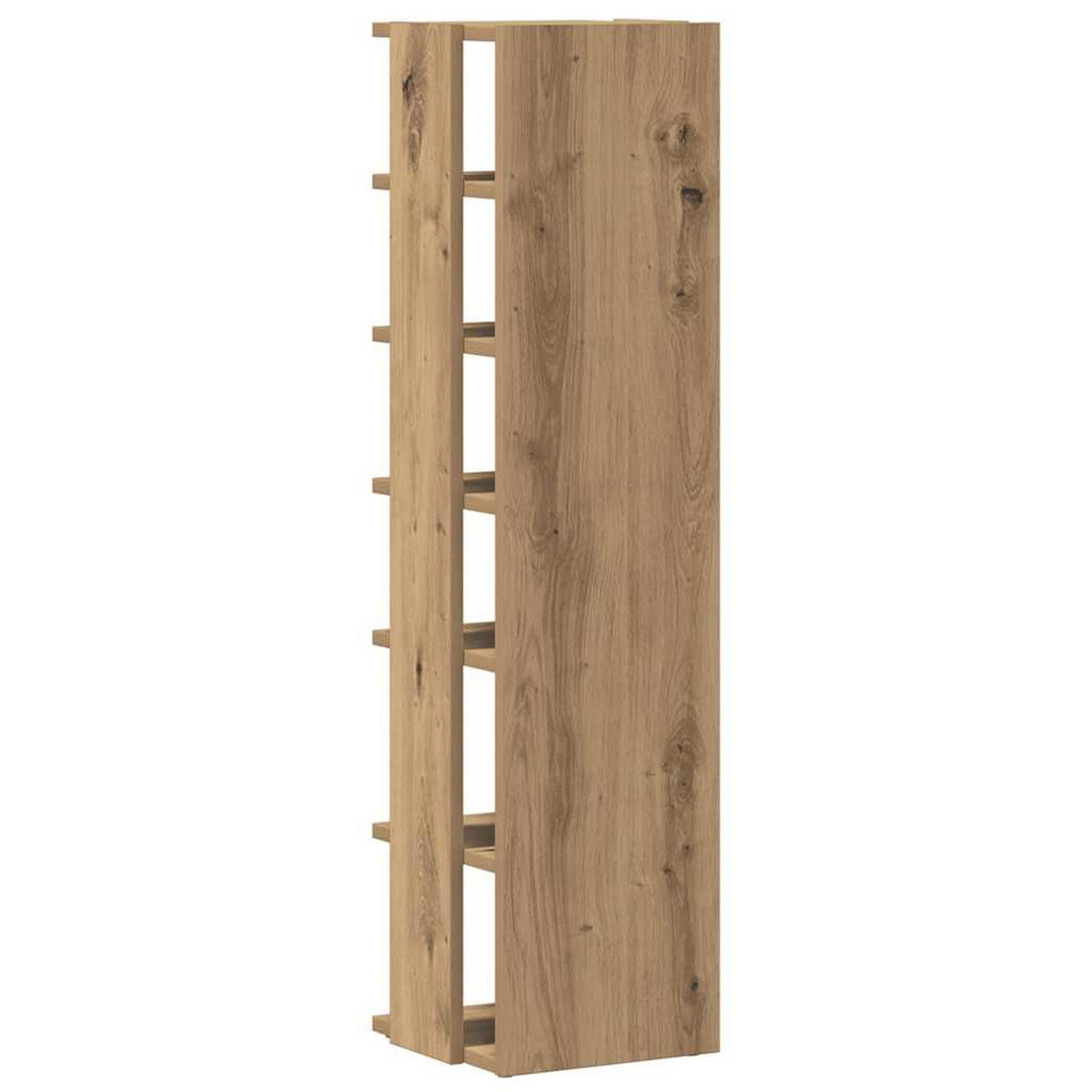 SCHUHSCHRANK Artisan-Eiche 28/27/102 Cm Holzwerkstoff - Braun, Holzwerkstoff (27/102/28cm) - vidaXL