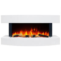 ELEKTROKAMIN Lofoten AF48 – 3D-Flammeneffekt, Heizfunktion, WLAN - Weiß, Glas/Holzwerkstoff (121/59.5/26cm) - ArtiFlame