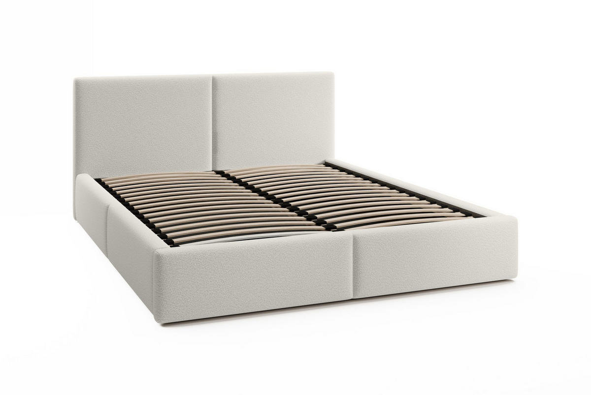 POLSTERBETT Toreira Slim 120x200 cm Creme - Creme, Holz/Textil (120/200cm) - Fedve