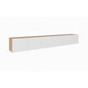 TV-SCHRANK KLER - Eiche Artisan/Weiß, Holzwerkstoff (300/41/40cm) - Meblini