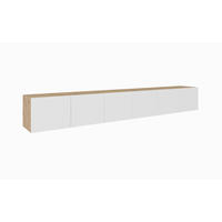 TV-SCHRANK KLER - Eiche Artisan/Weiß, Holzwerkstoff (300/41/40cm) - Meblini