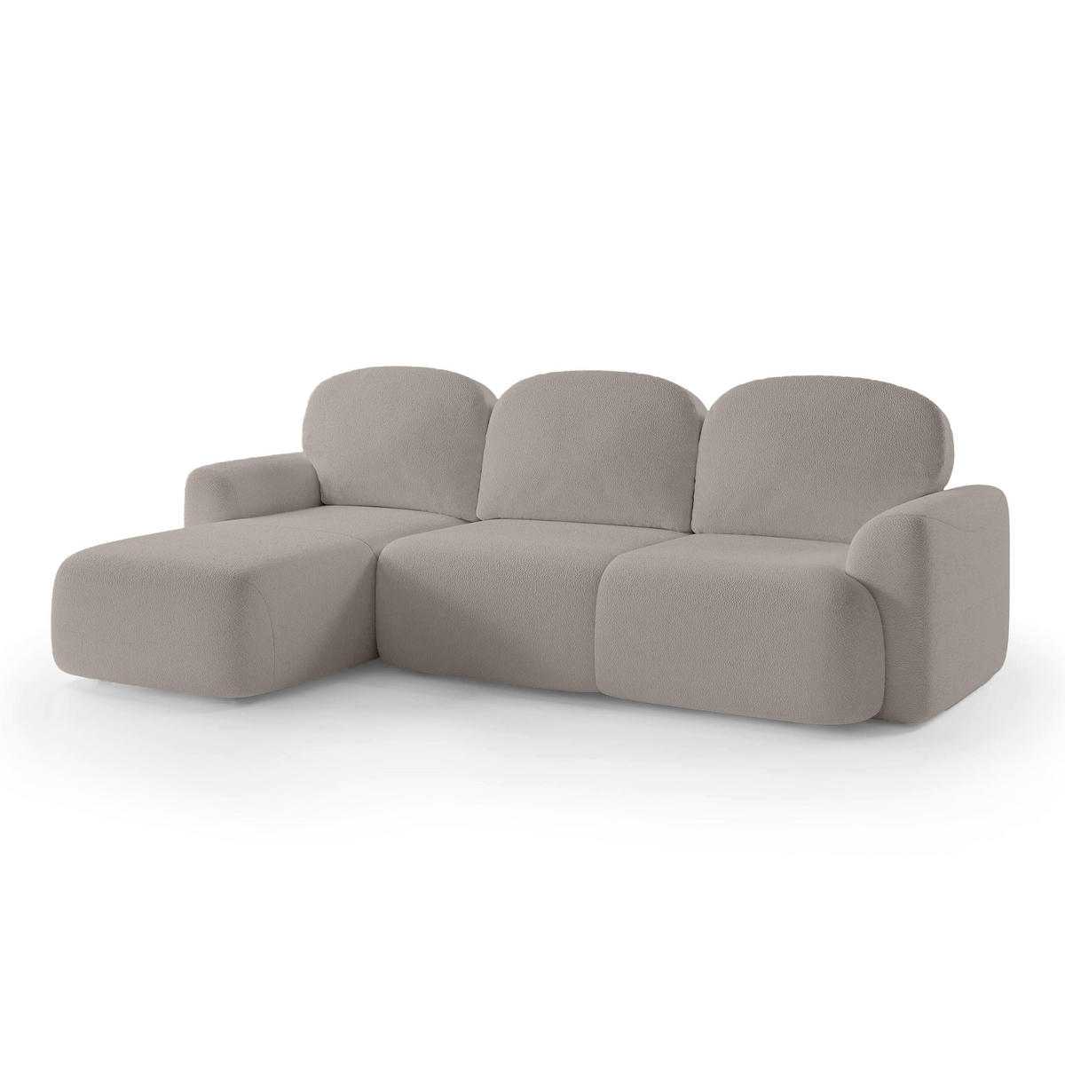 ECKSOFA Bulu Multicolor - Multicolor, Textil (260/95/163cm) - Pillovely