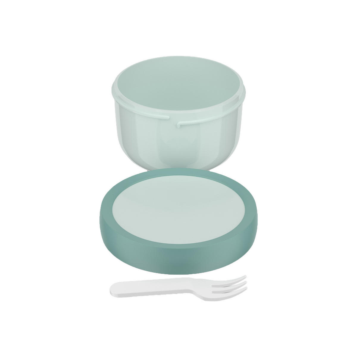 FRUCHTBOX Campus Cool Mint 300 ml - Mintgrün, Kunststoff (6.7/10.4/6.7cm) - Mepal