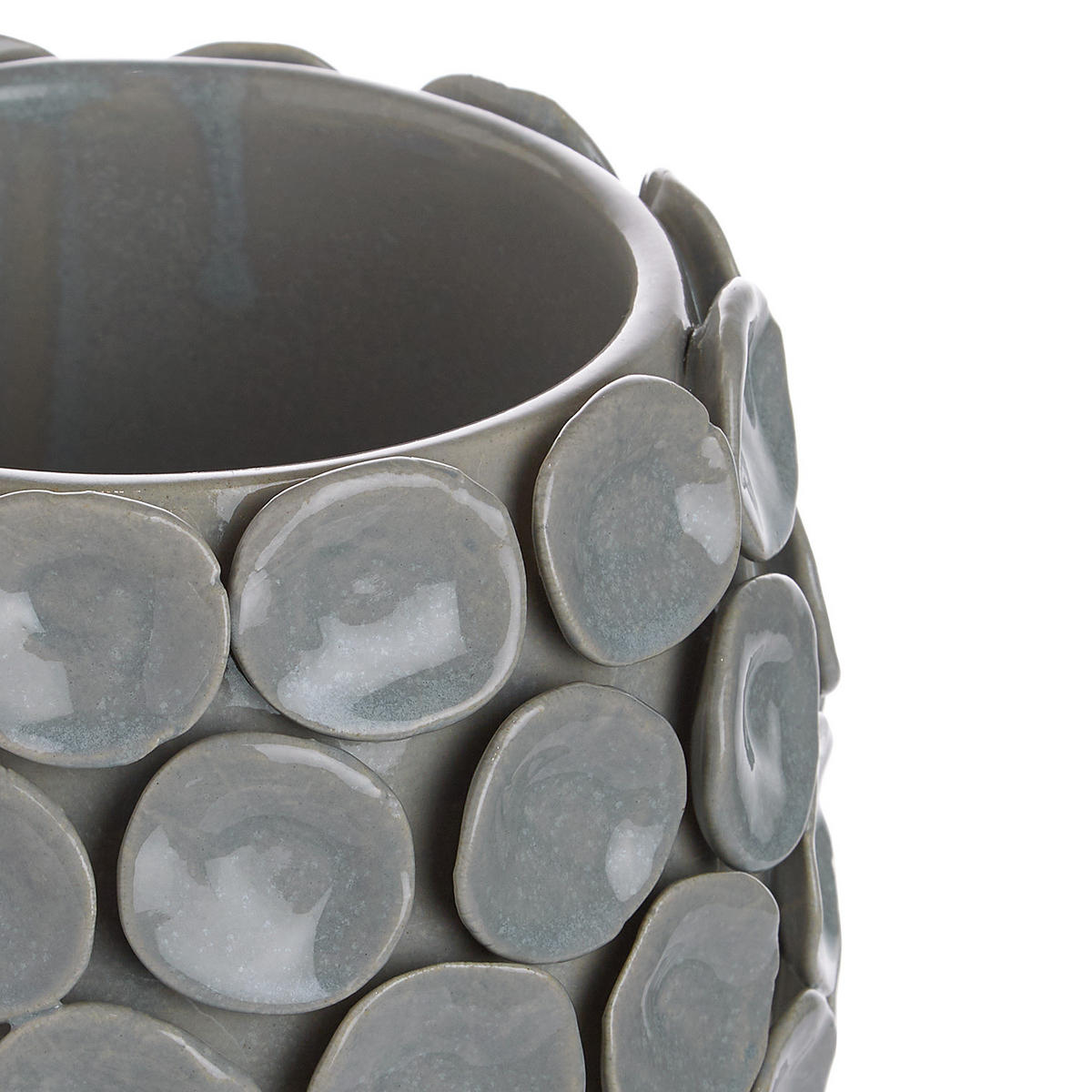 BLUMENTOPF Sky - Grau, Keramik (14cm) - Butlers