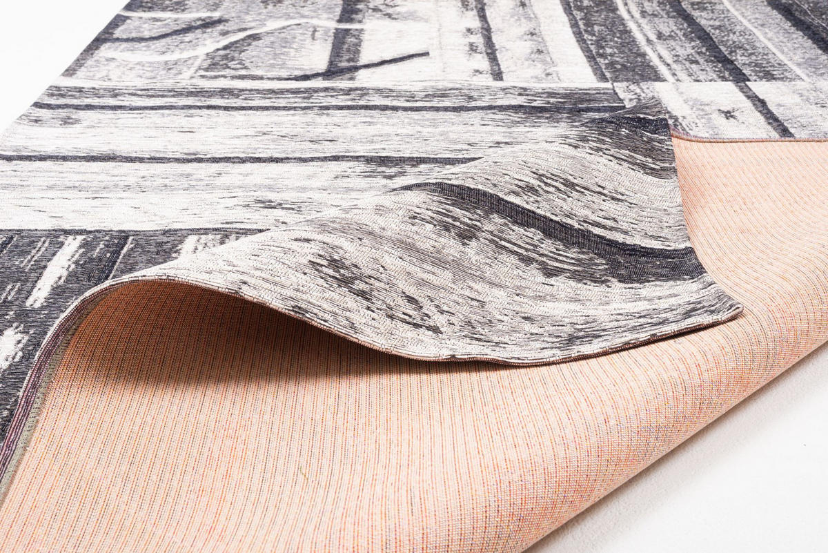 FLACHWEBTEPPICH Keitum 160x230 cm - Grau, Textil (160/230cm) - Sansibar SYLT