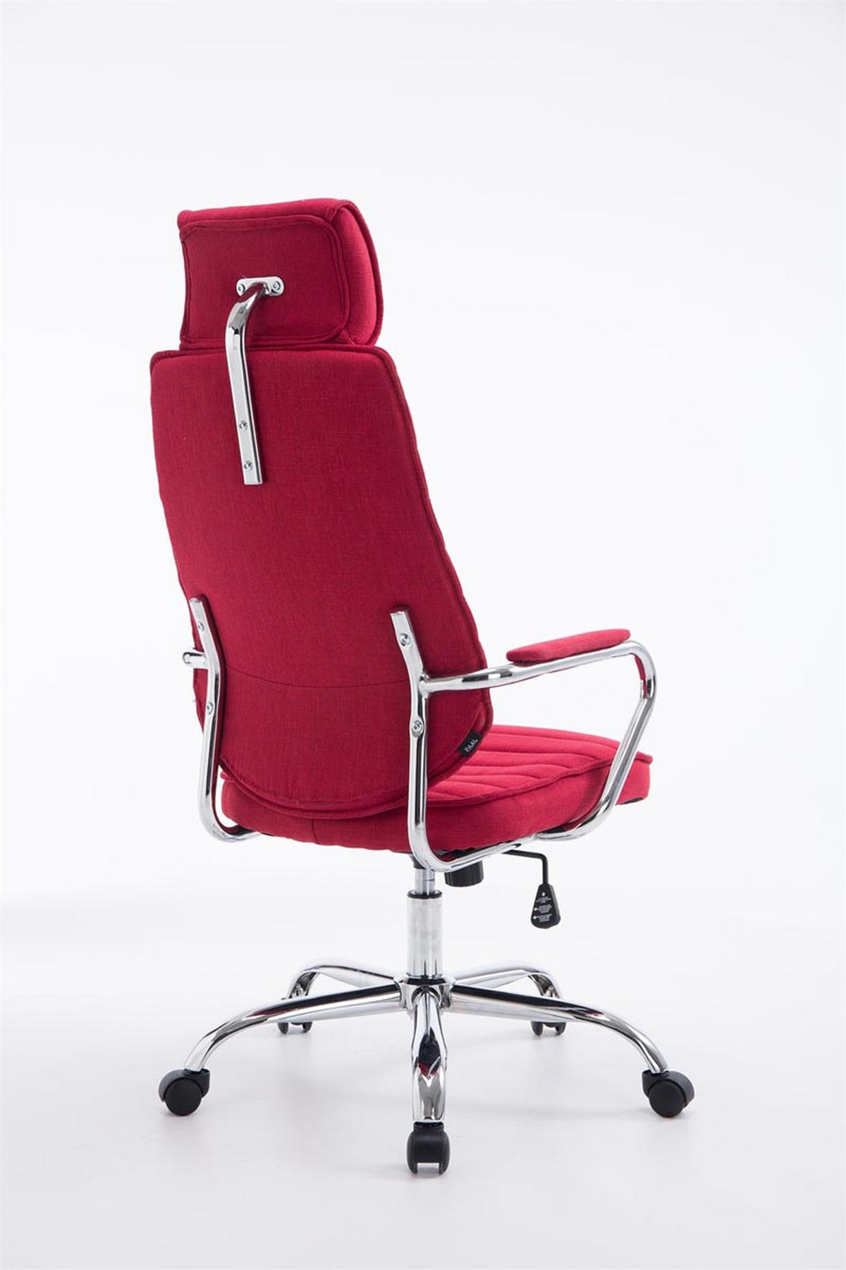 BÜROSTUHL Rocket Stoff Rot - Rot, Textil/Metall (60/128/67cm) - TPFLiving