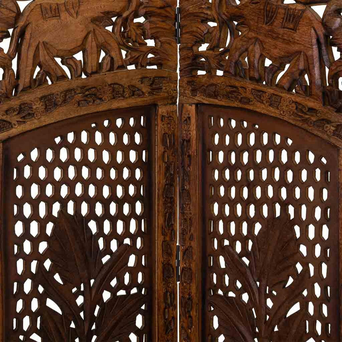 PARAVENT aus Holz, braun, 3x180cm - Braun, Holz (153/180/2.5cm) - Wanderlust