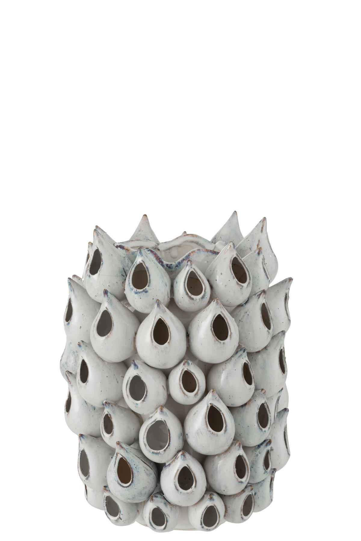 VASE ANEMONE - Töpferei - Blau - 32 cm hoch - Blau, Keramik (32cm) - J-Line