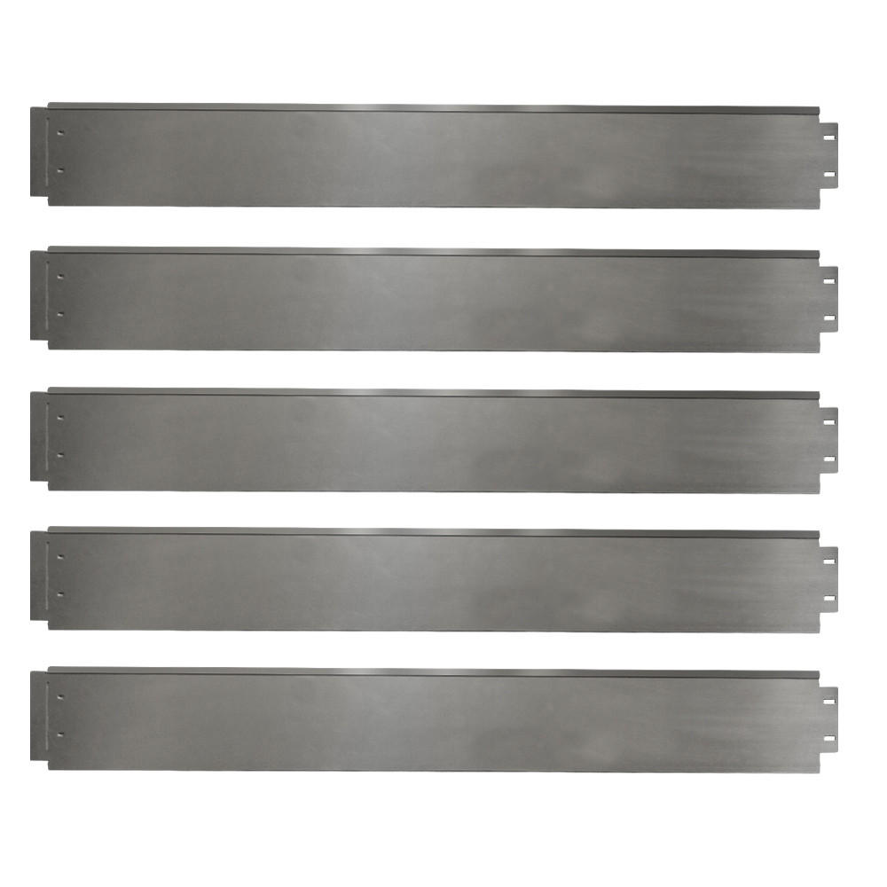 RASENKANTE Silber 100 x 18 cm 30 Meter - Silberfarben, Metall (100/18/0.7cm) - OK-Living