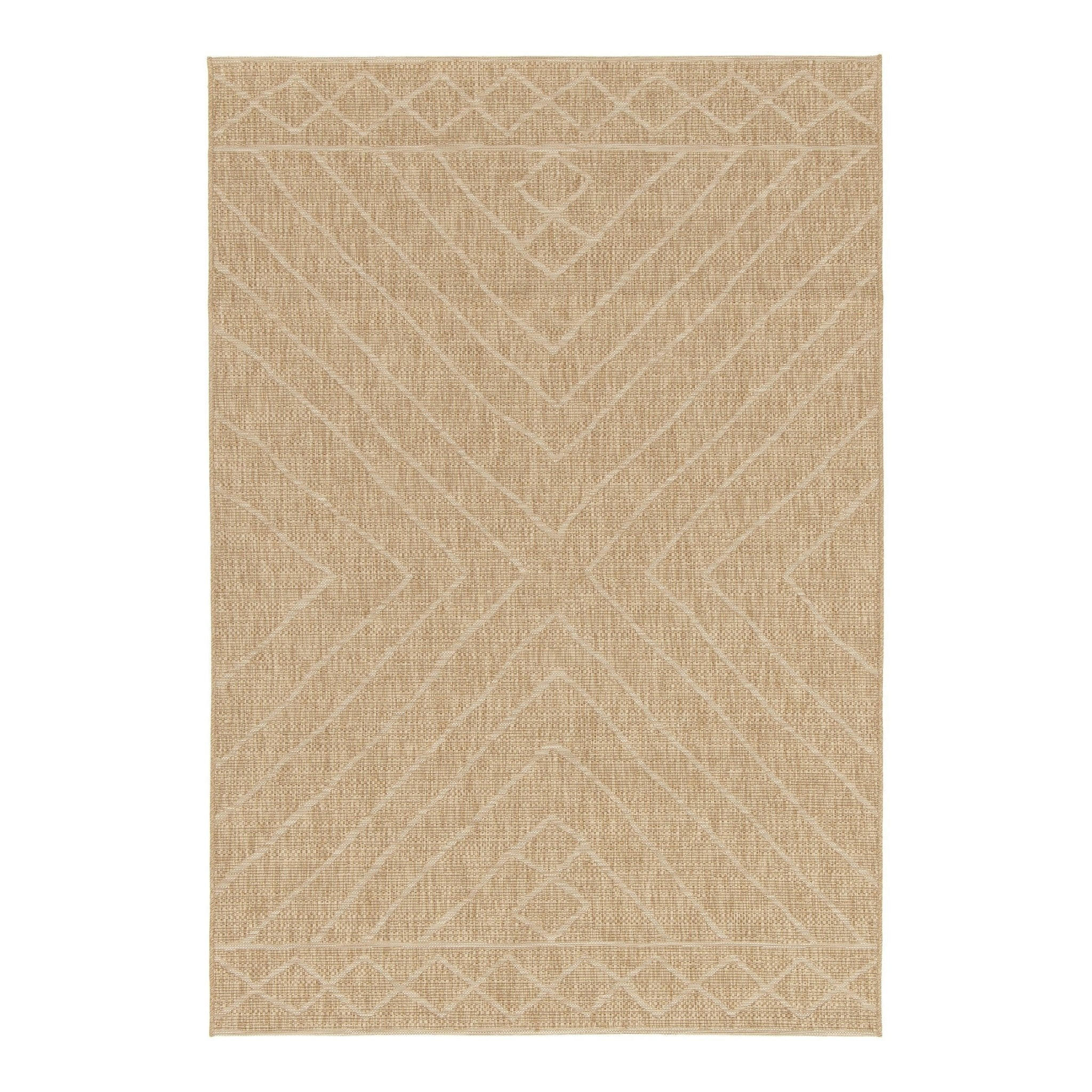 TEPPICH für Innen und Außen im Slowlife-Stil beige - Beige, Textil (200/290cm) - AFK Living