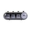 WECKER Retro Tube Calendar Flip 26/9/9.3 cm - Schwarz, Kunststoff (9/9.3/26cm) - Karlsson