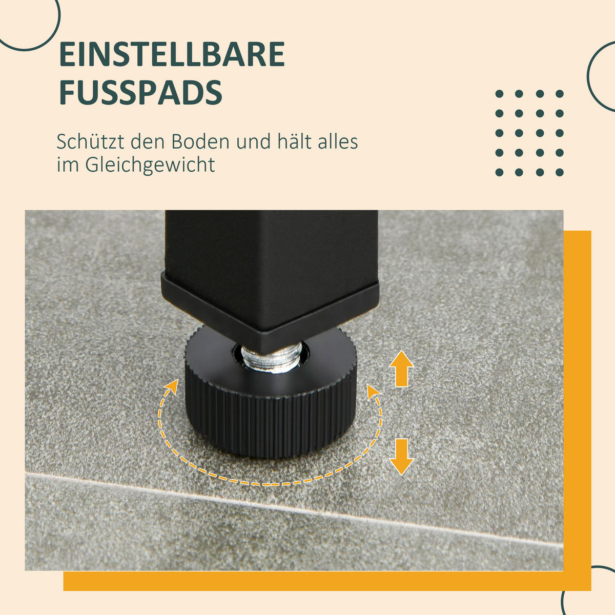 BARTISCH-SET, Spanplatte, Schwarz+Braun - Schwarz, Kunststoff (60/100/109cm) - HOMCOM