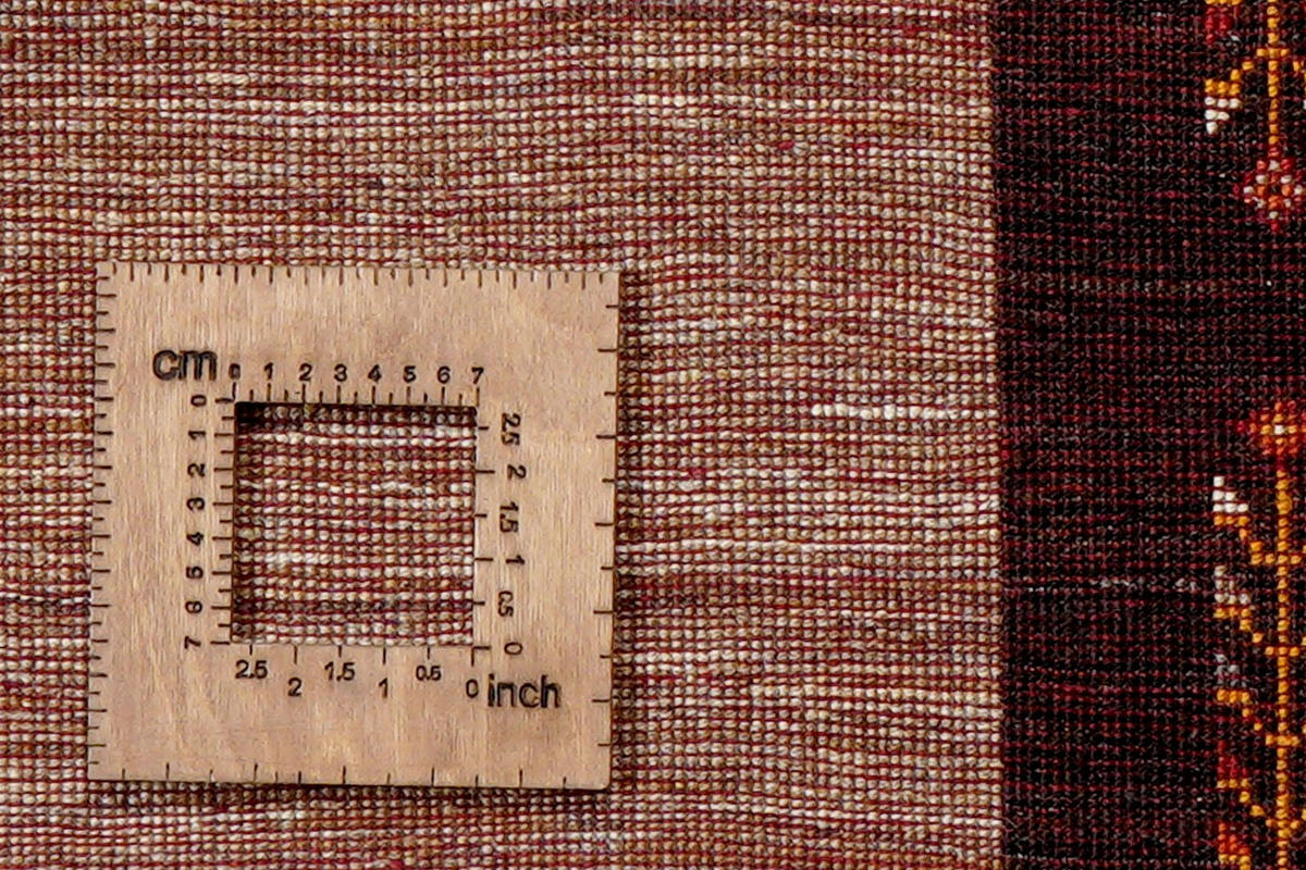 GABBEH-TEPPICH handgeknüpft Rizbaf Braun 246/173 cm Schurwolle - Braun, Textil (173/246cm) - Looma