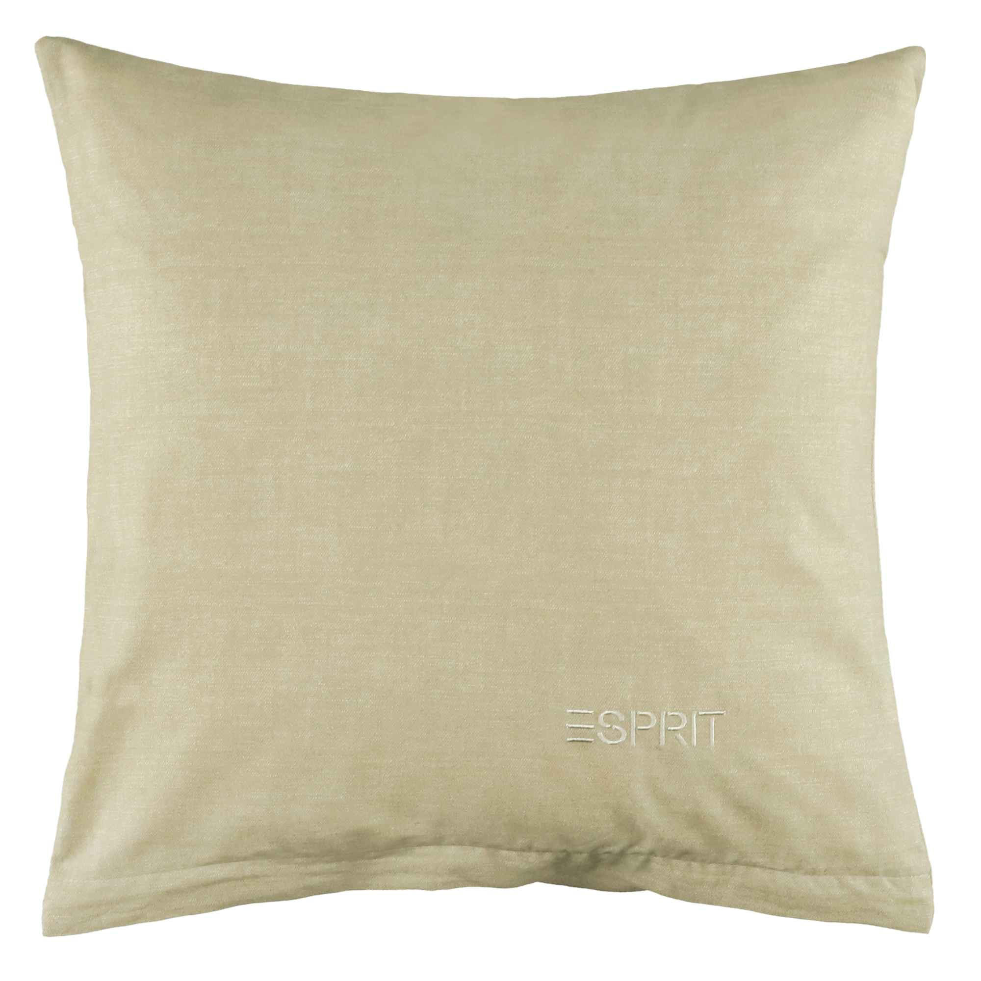 RENFORCÉ KISSENBEZÜGE HARP - Beige, Textil (40/40cm) - Esprit