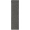 SISAL-OPTIK DESIGNER TEPPICH LÄUFER PURE MELIERT - Anthrazit, Textil (80/240cm) - Snapstyle
