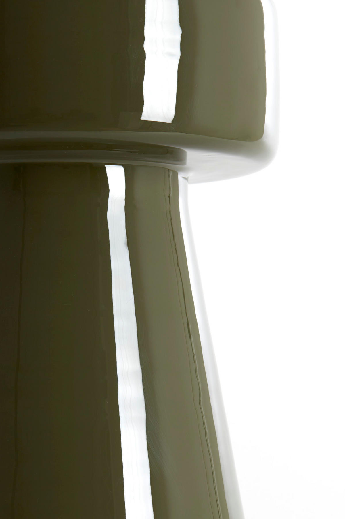 BEISTELLTISCH Dakwa Grün Ø29/47 cm - Grün, Metall (29/29/47cm) - Light & Living