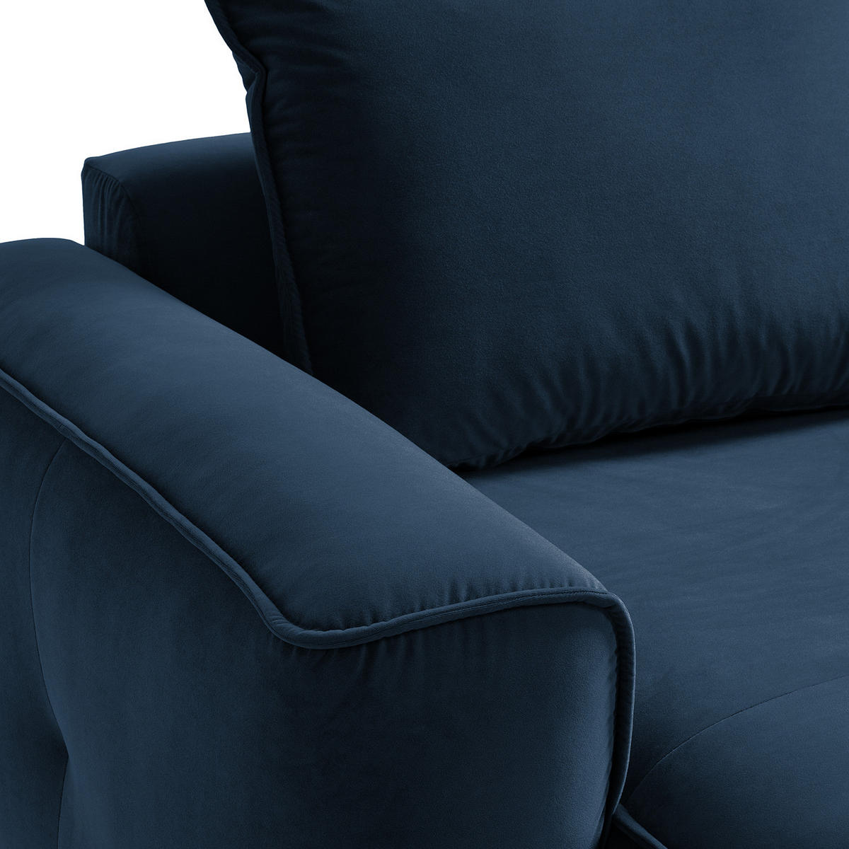 MODULLONGCHAIR - Dunkelgrau, Holz/Textil (170/82/105cm) - home24