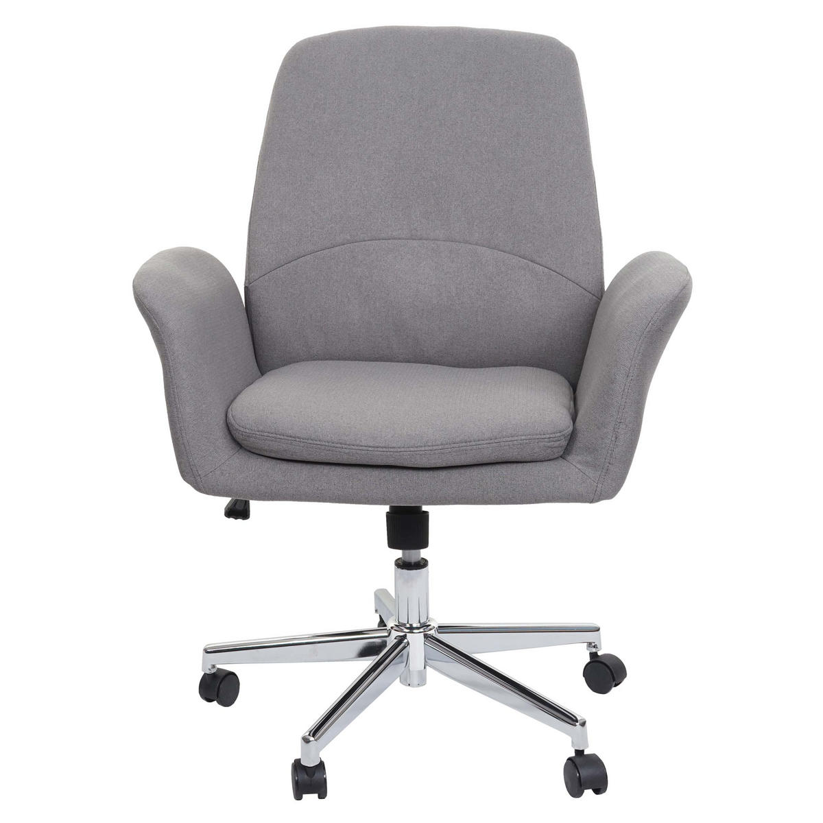 BÜROSTUHL Grau - Grau, Textil (75/99/55cm) - MCW