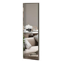 WANDSPIEGEL 120x40cm Transprent glänzender Rahmen - Transparent, Glas (120/40/2cm) - Ibonto