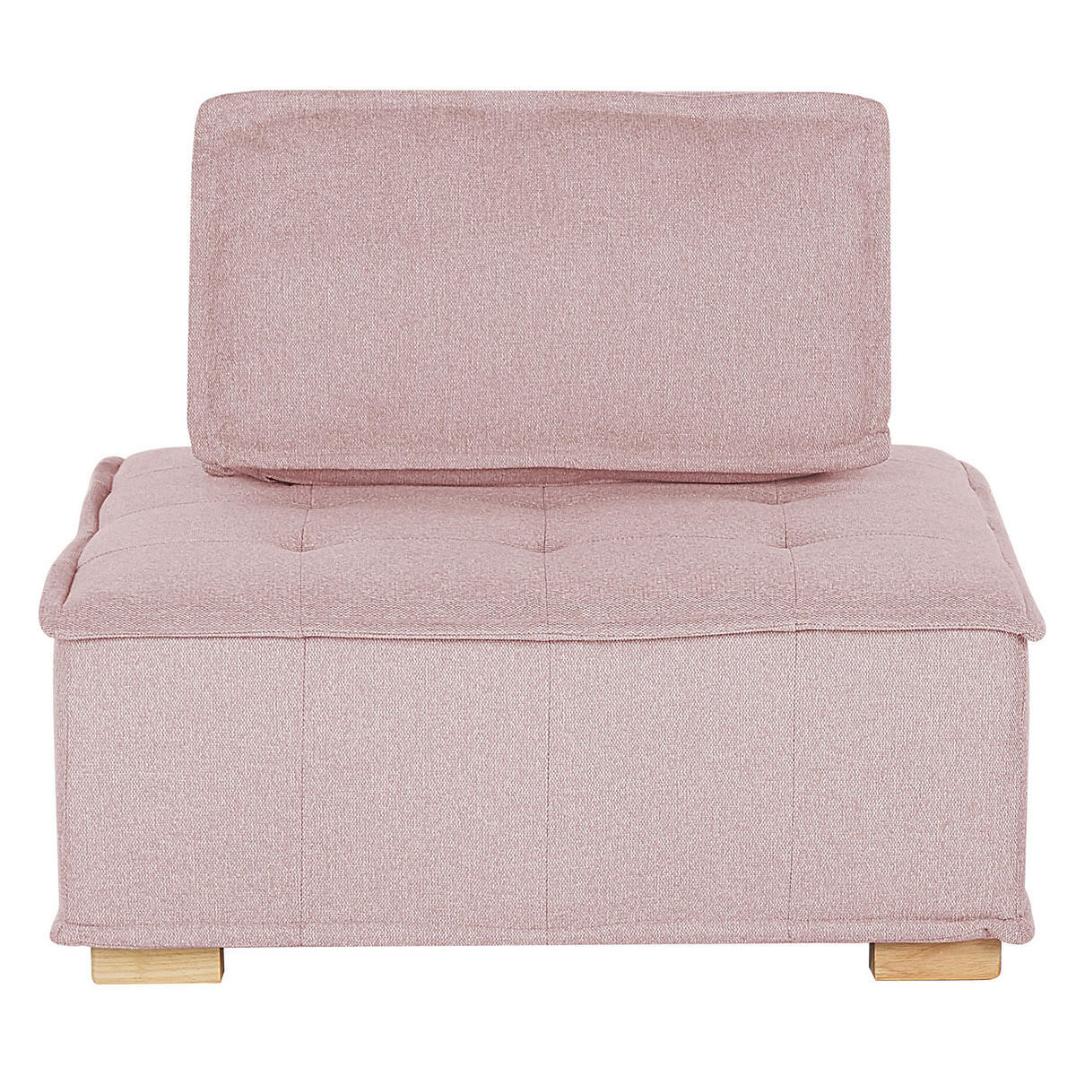 4-SITZER SOFA SET Polsterbezug Rosa Tibro - Pink, Textil (200/40/100cm) - Beliani