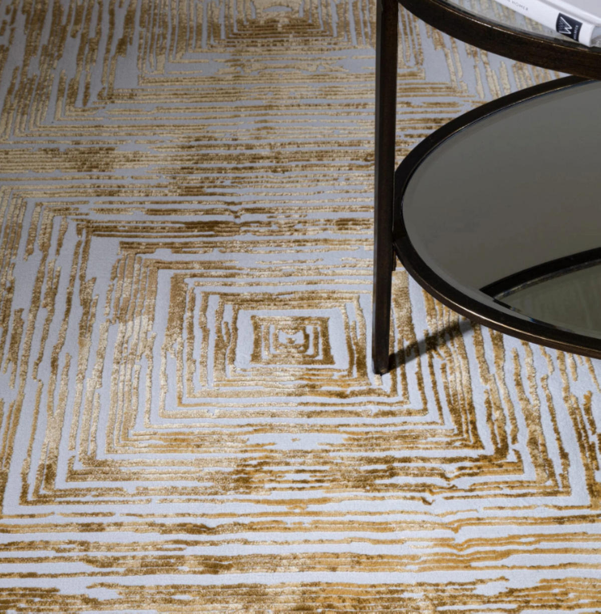 TEPPICH modern Wohn-/Schlafzimmer ZUKA SKETCH Gelb 160 x 230 cm - Gelb, Textil (160/230cm) - Novatrend