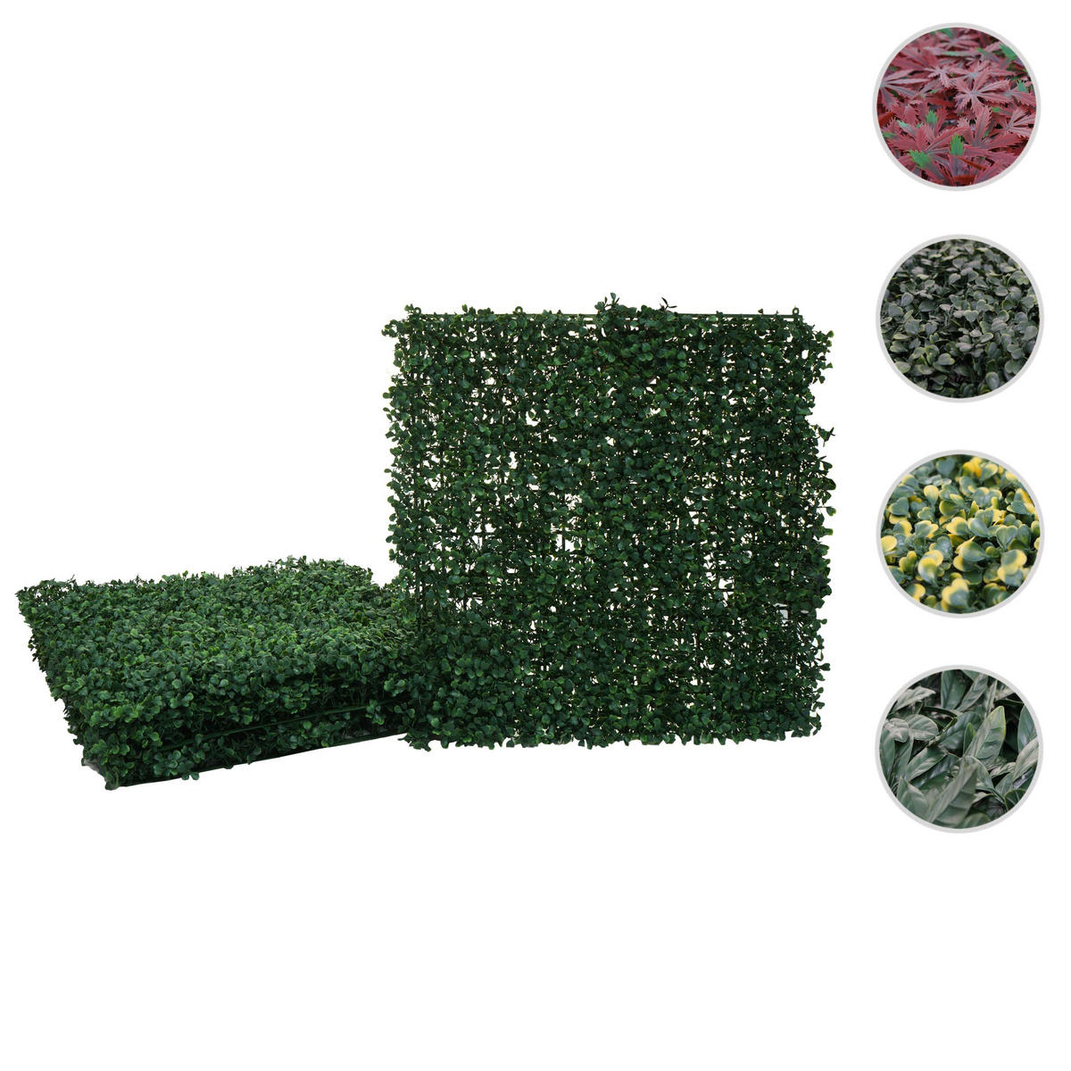 WANDFLIESE Grün - Grün, Kunststoff (49/4cm) - MCW