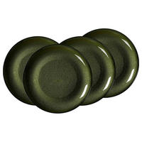 PLATZTELLER Grazia Grün ø 33 cm 4er Set - Grün, Glas (33cm) - Ritzenhoff Breker