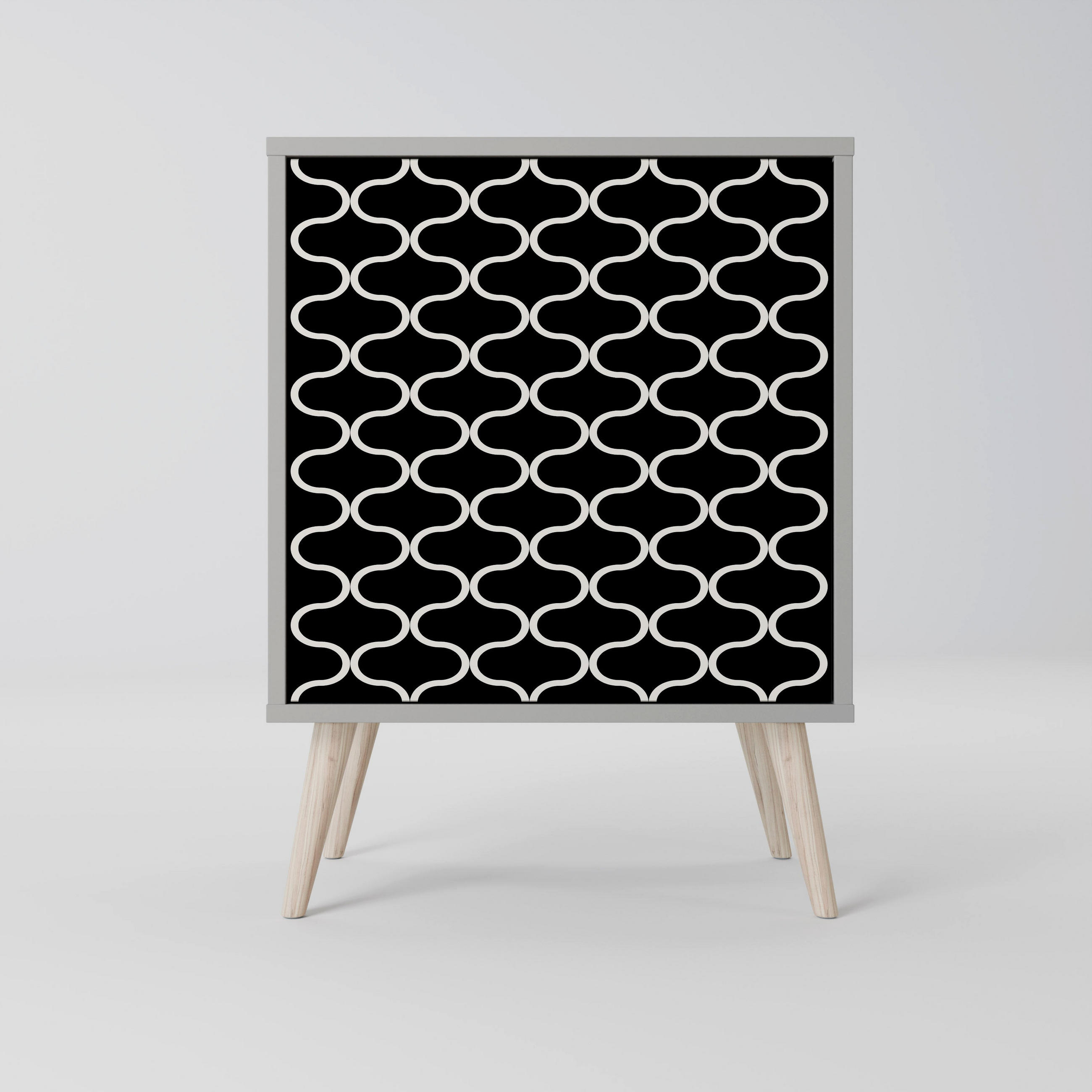 SpaceRebels Sideboard Grau 57.5x77.5x42 cm