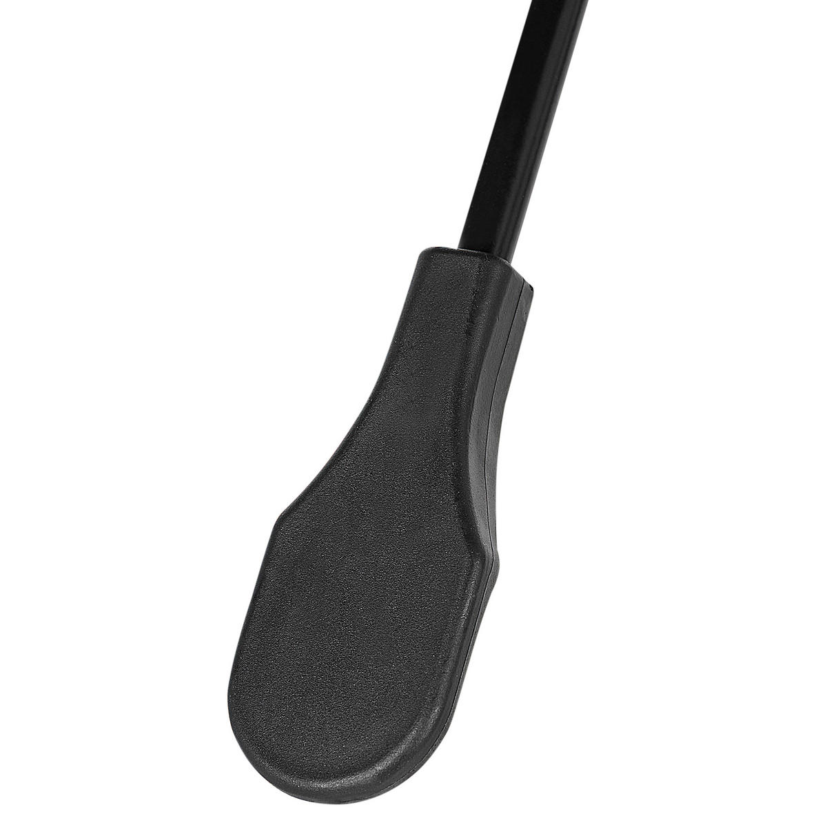 SCHREIBTISCHSTUHL Cremeweiß Moraga - Schwarz/Weiß, Textil (58/80/58cm) - Beliani