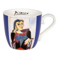 KAFFEEBECHER Picasso - Dora Maar - Naturfarben, Keramik (0.43L) - Könitz