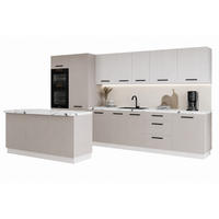 KÜCHENZEILE KS25-G380 - Kendro & Morvex - Stilvolle Lösung für jede Küche - Beige, Holz (380/213.3/56cm) - ROYAL24_MARKT