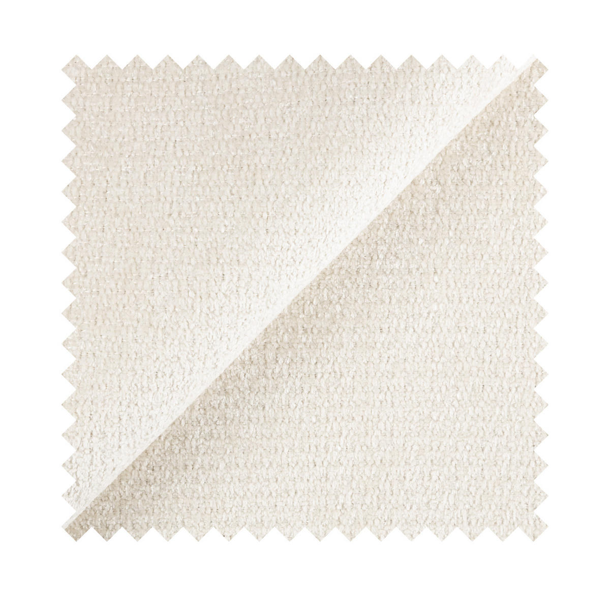 SOFA Veruco Cremeweiß mit Schlaffunktion - Creme/Schwarz, Textil/Metall (234/90/100cm) - Selsey