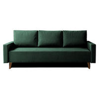 SCHLAFSOFA Oviedo - Grün, Holz/Kunststoff (215/86/95cm) - MIRJAN24