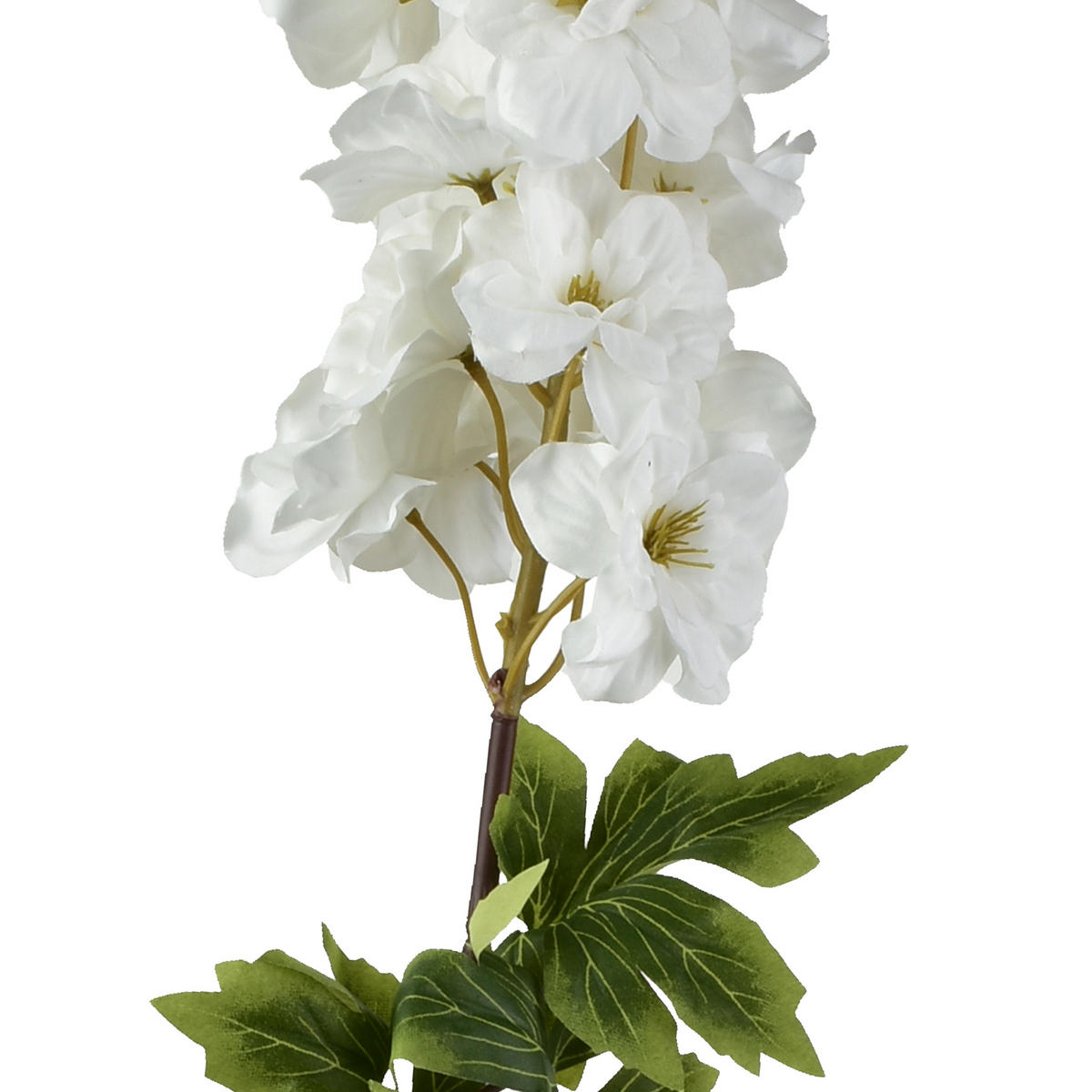 UMĚLÁ KVĚTINA Viridis, bílá - bílá, plast (85cm) - Mondex