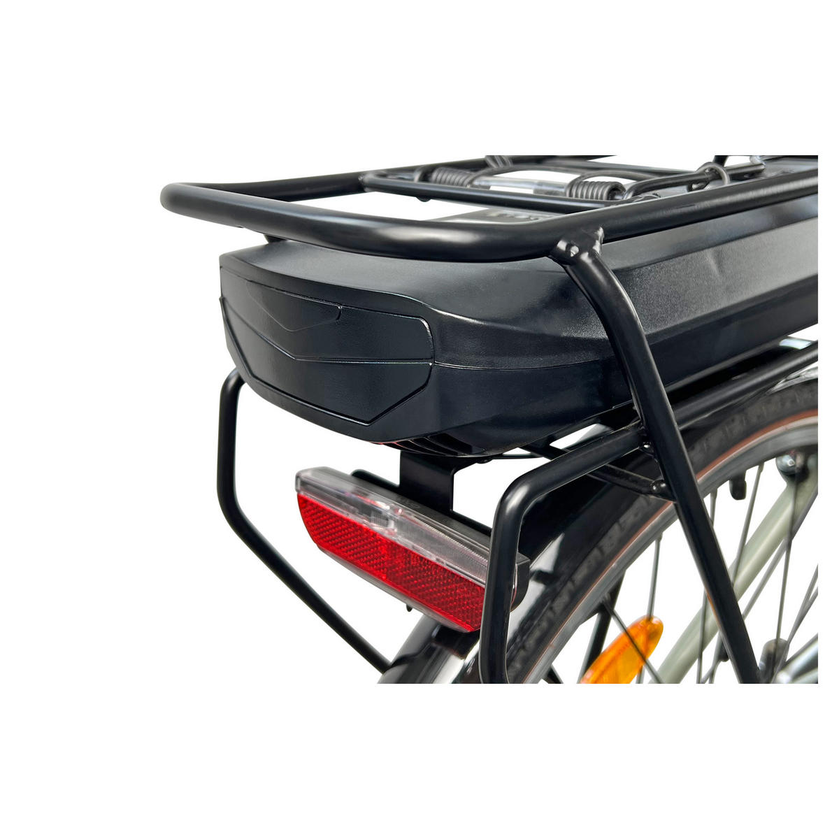 CITY E-BIKE 28" COUNTY, GRÜN - Grün, Metall (125cm) - LLOBE