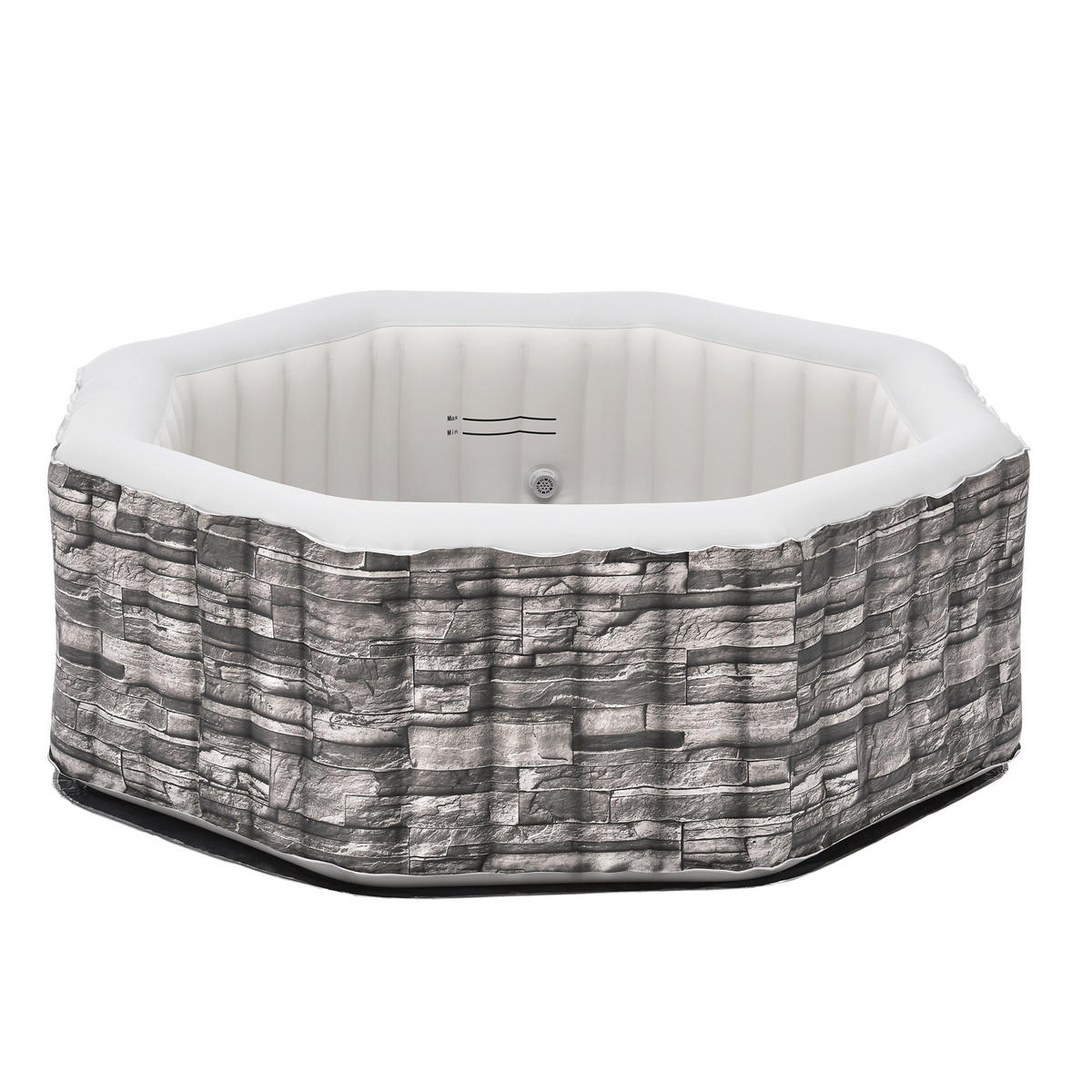 WHIRLPOOL Carosino - Grau, Kunststoff (195/70/195cm) - pro.tec