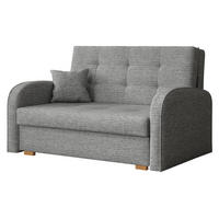 SCHLAFSOFA Viva Gold II - Greige/Braun, Holz/Textil (133/85/98cm) - MIRJAN24