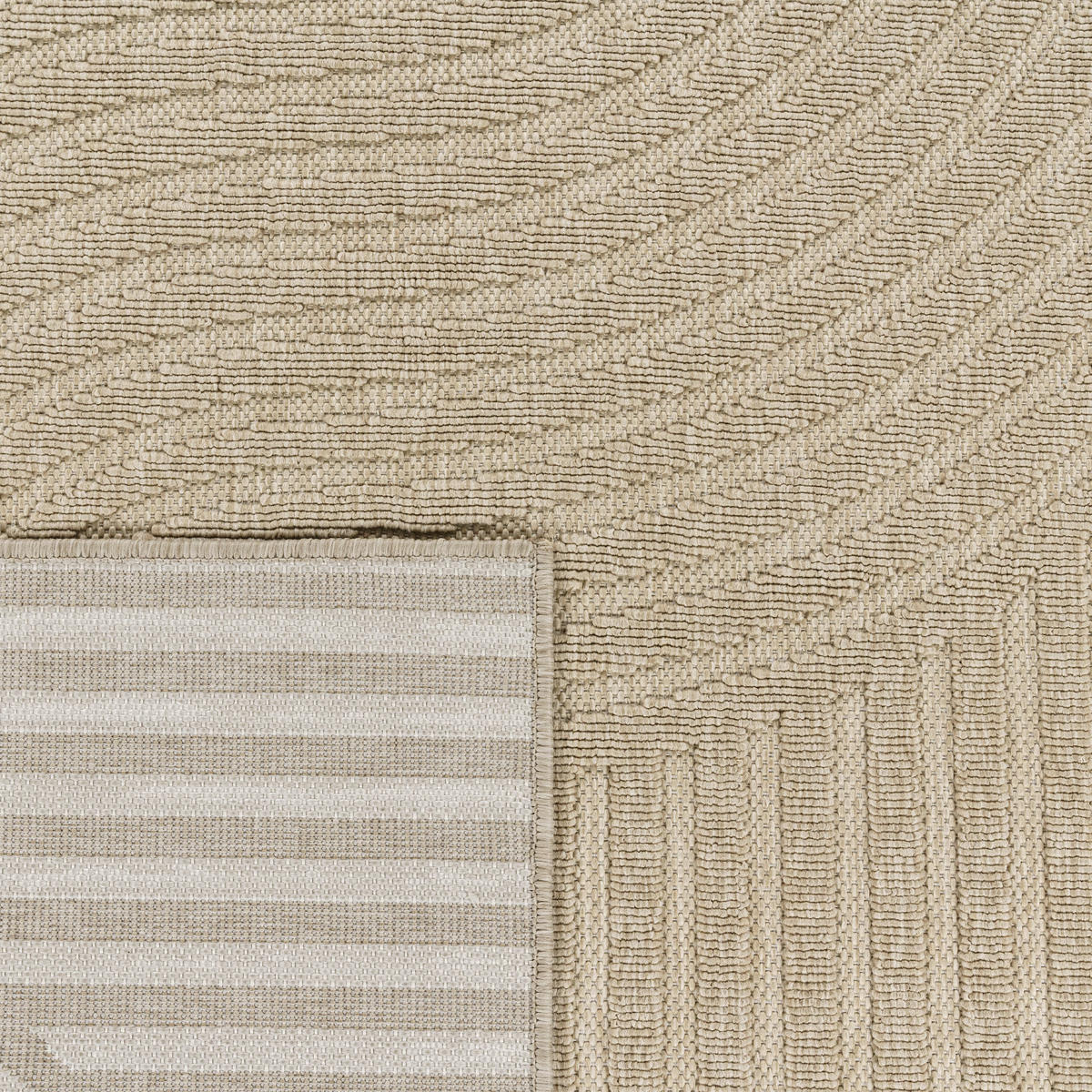 OUTDOORTEPPICH 160/230 cm Brugge 227 - Beige, Textil (160/230cm) - Paco Home