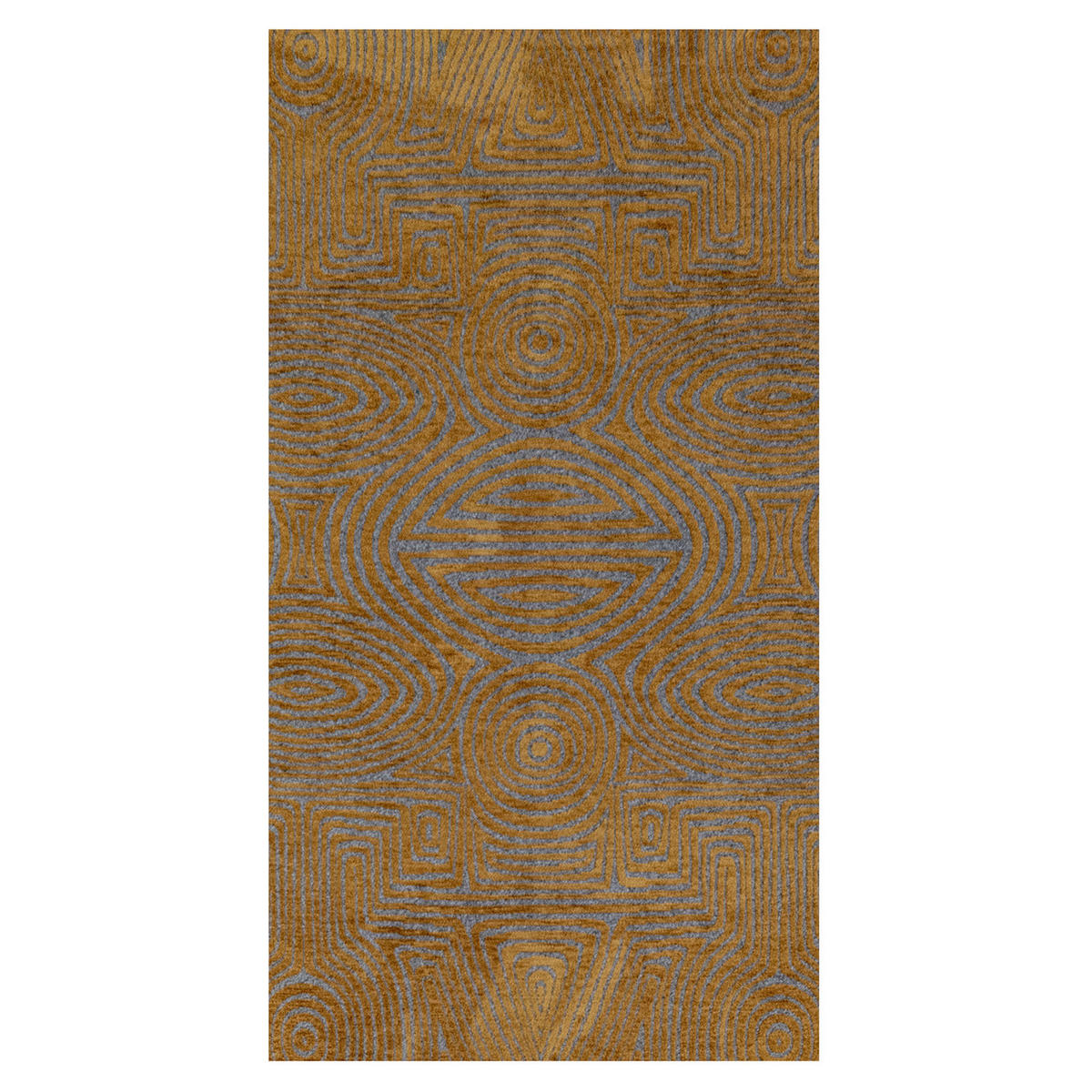 TEPPICH Tabasco Gold Stone 80/150 cm - Goldfarben, Textil (80/150cm) - Lola&Moi