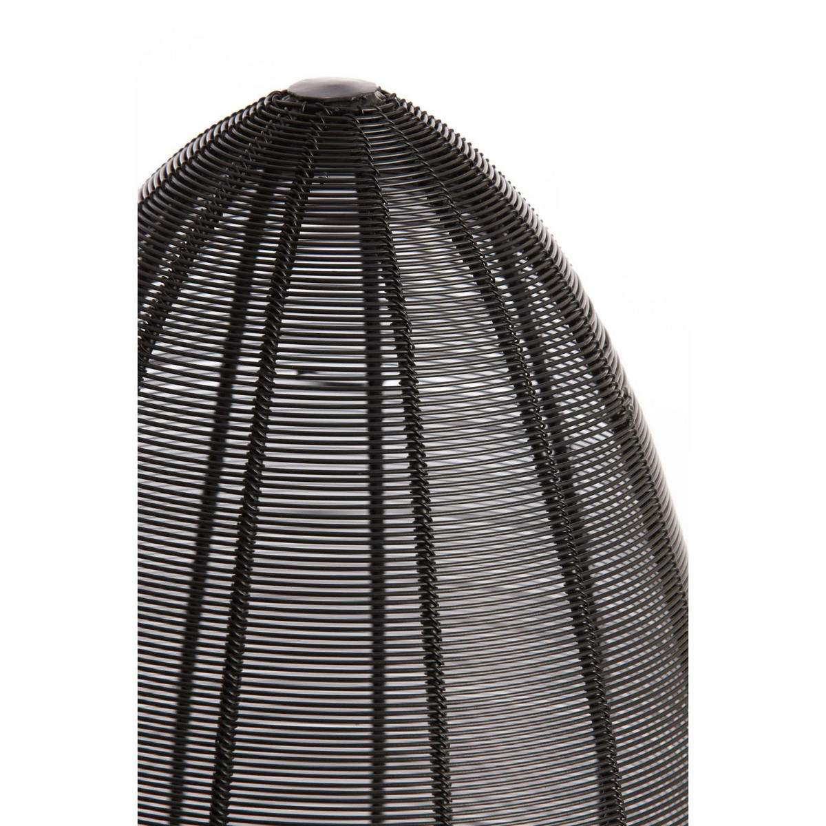 TISCHLAMPE Joley Schwarz Ø26/61 cm - Schwarz, Metall (26/26/61cm) - Light & Living