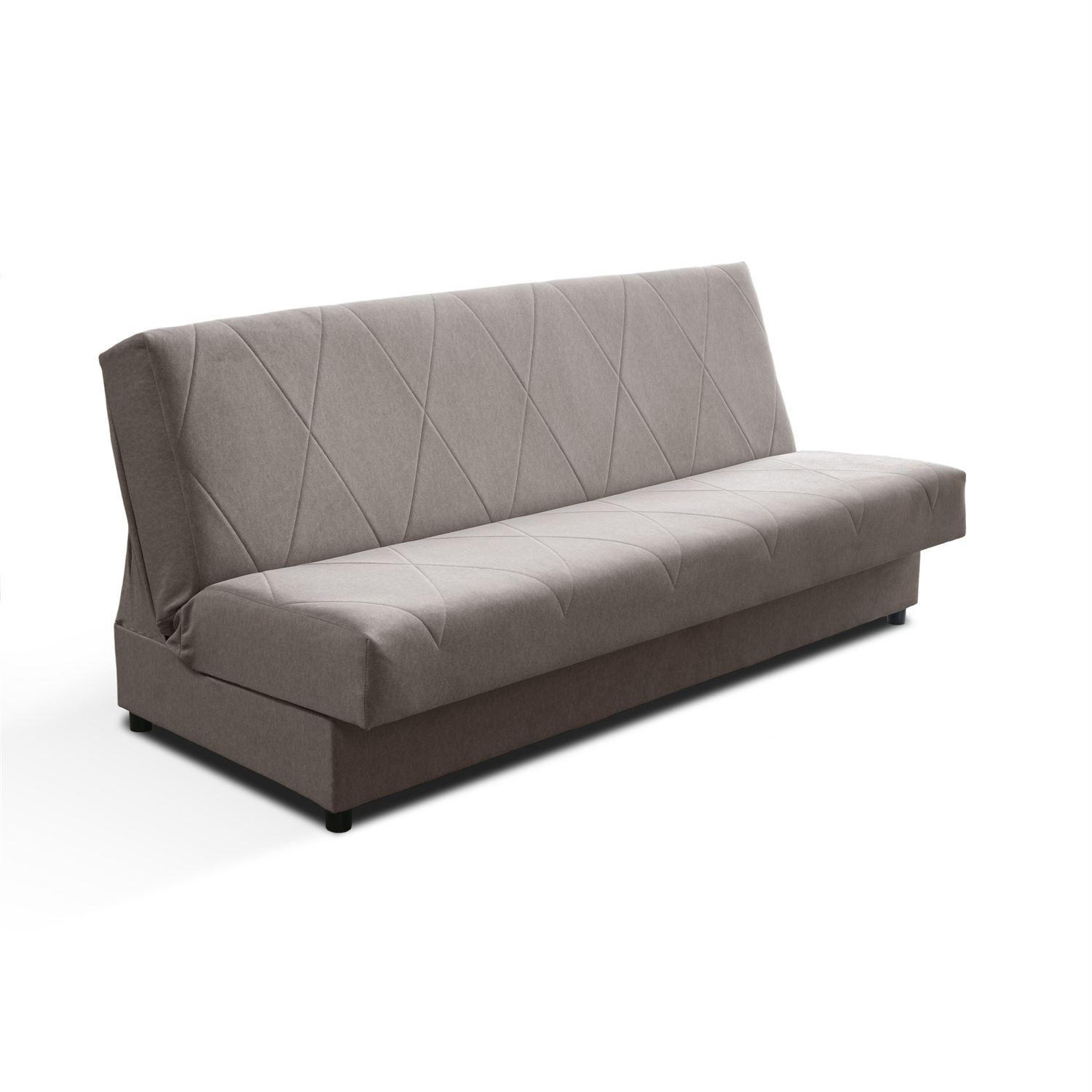 SCHLAFSOFA VERO mit Schlaffunktion Castel 20 - Grau, Textil (191/88/90cm) - Lookway
